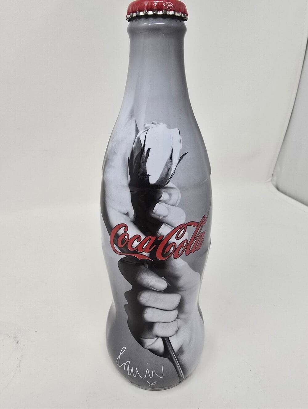 Limited Edition Coca Cola Bottle London Olympics Photographer Rankin RARE 9.5"